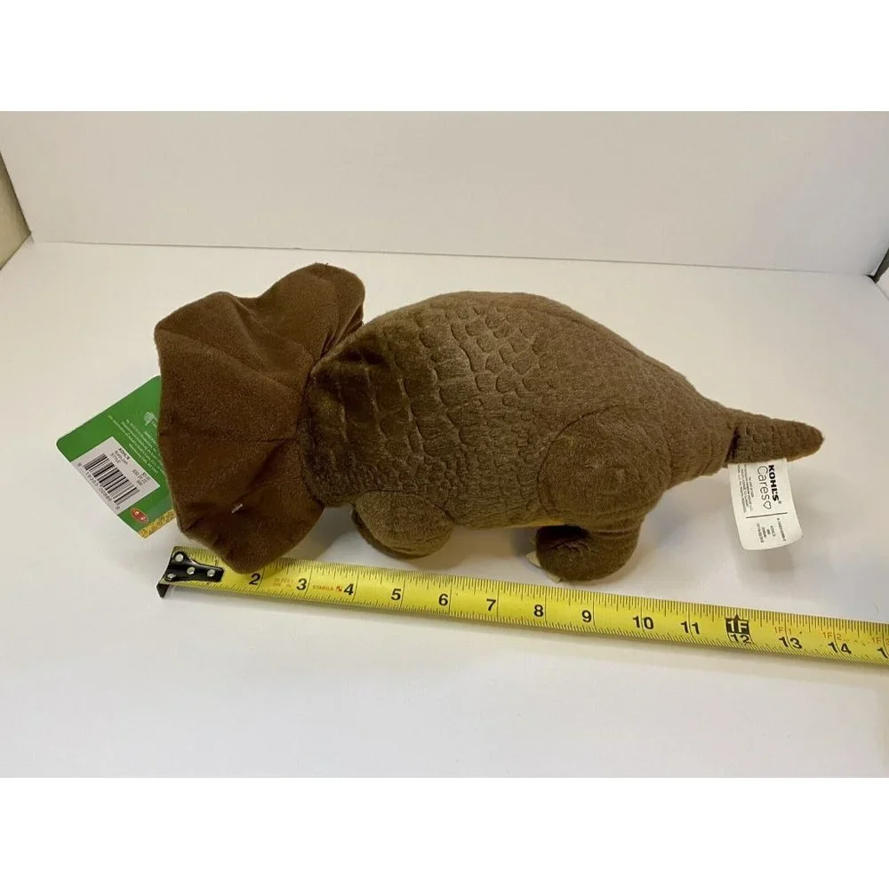 Kohls Cares Triceratops Dinosaur Plush Stuffed Animal‎ Little Golden Book W/ Tag